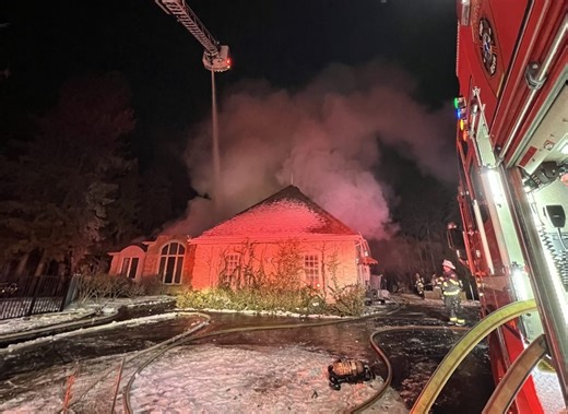 Over 75,000 gallons of water and several agencies needed to put out fire Wisconsin