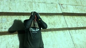 Selfless acts of kindness near the finish line... Chris is a hero to many on the course tonight. | Mud Run Guide