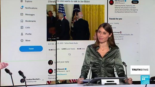 Misinformers target US President Joe Biden, 79, as 'senile'