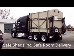 Safe Shed Storm Shelter Installation
