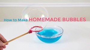 52K views · 182 reactions | How to make homemade bubbles for kids so you have a never-ending supply of bubble solution. This homemade bubbles recipe is the easiest ever and doesn't use glycerine (although you can add it if you like). To learn more, see my blog post on The Artful Parent with the homemade bubble recipe, lots of photos, and extra resources: https://artfulparent.com/how-to-make-homemade-bubbles/ | The Artful Parent | Facebook