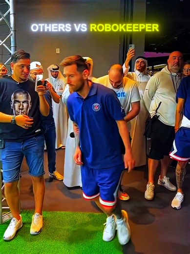 Other Players With Robot Goalkeeper Vs Him 🤯😱💯 #robotgoalkeeper #playervsrobot #football #viral #fyp 😱😱