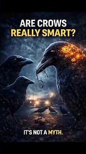 Why Crows Are Smarter Than You Think 🐦‍⬛🧠 #facts #gkfacts #upscexam #generalawareness #gkquestion