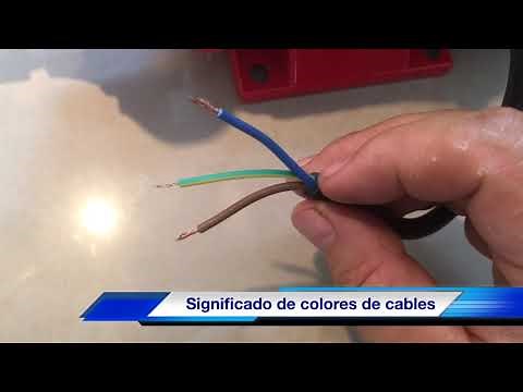 Meaning of the colors of electric wires