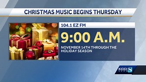 See when Des Moines radio station 104.1 will switch to Christmas music