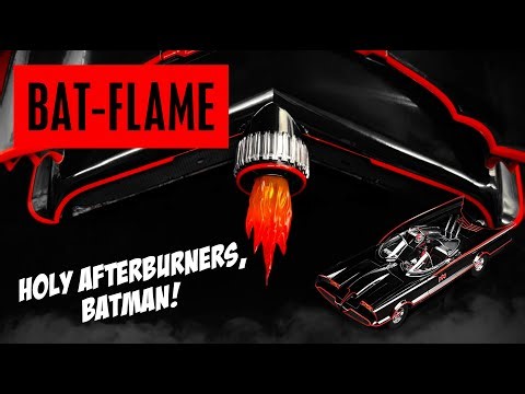 The Bat-Flame. Designed for the Fanhome '66 Batmobile — now available separately for stock builds!