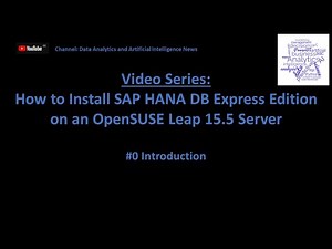 How to Install SAP HANA on OpenSUSE Leap 15.5 Server - Introduction