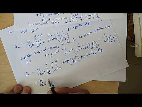 Richardson-Dushman Equation