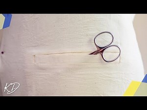 SINGLE WELT POCKET TUTORIAL | KIM DAVE