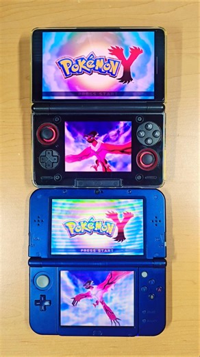 Pokémon Y on the AYN Thor and New Nintendo 3DS #handheldgaming