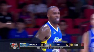 SHABAZZ? MORE LIKE SHAZAM ⚡ Shabazz Muhammad has the hot hands for Magnolia as he enters double-digit territory in the opening quarter for the Hotshots against the TNT Tropang Giga in the PBA Season 49 Governors' Cup. #PBASeason49 #PBAAngatAngLaban #OneSports | One Sports