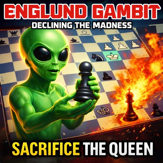 OneMagnus Chess Republic on Instagram: "♟️ WITTY ALIEN OBLITERATES ALL LOGIC — QUEEN SACRIFICED FOR a NUCLEAR PAWN CHECKMATE vs Filipino Opponent! ♞🔥#Chess #QueenSac #InsaneCheckmate #wittyalien"