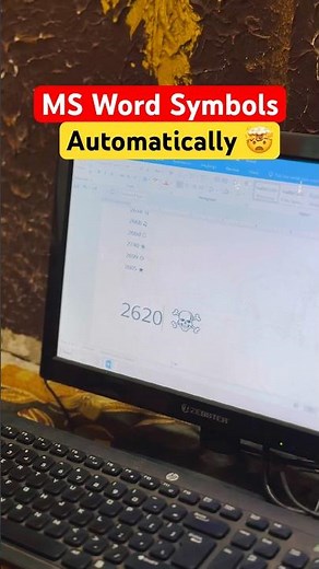 Ms word 🧑‍💻 de symbols generate Kare #youtubeshorts #msword #symbols #equation #tricks #codes