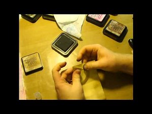 Tim Holtz Distress Ink Tutorial