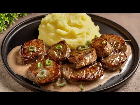 When I have pork tenderloin, I prepare it like in a restaurant! Simple and incredibly delicious.