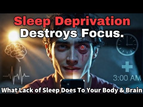 "Shocking Effects of Sleep Deprivation on Your Body & Brain 😱 What Happens If You Don't Sleep"