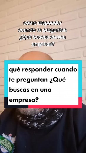 Qué responder cuando te preguntan qué buscas en una empresa#parati #trabajafeliz #trabajafelizyseradivertido #desarrollopersonal #loencontréentiktok #recienempezando #datosdetrabajo #entrevistasdetrabajo #trabajos #comobuscartrabajo #entrevista #lodescubrientiktok #rrhh #linkedin #curriculumvitae #sinexperiencia #recienegresado #inclusionlaboral #inclusionlaboralydiscapacidad #pega