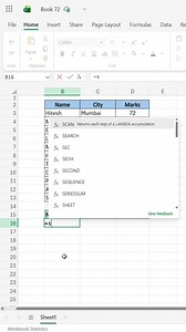 11K views · 60 reactions | Sortby Function in Excel  #exceltips #exceltricks #spreadsheets #Excel | computernotion | Facebook