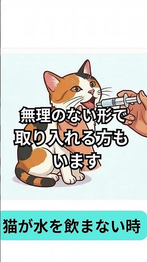 シリンジの使い方｜嫌がらせないコツ（少量ずつ）