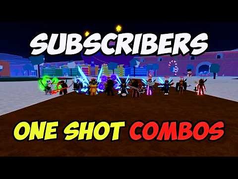 Blox Fruits RANKING Subscribers Best One Shot Combos