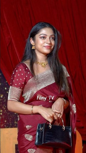 Actress Varsha Bollamma looking stunning at Gaddar Telangana Film Awards