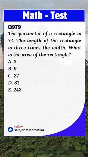 134K views · 184 reactions | 燐 QUICK MATH CHALLENGE! 樂 Can you solve it in less than 10 seconds? ⏱️ Drop your answer in the comments before checking the solution!  #MathPuzzle #GeometryChallenge #algebrapuzzle #MathIsFun #BrainTeaser #MathReels #SmartLearning #HighSchoolMath #MathChallenge #mathproblems #algebra #calculus #geometry #usa #USAtoday #newyork #canada #everyone #viral #foryou | Belajar Matematika | Facebook