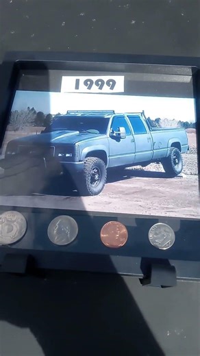 Vehicle Year Coin Displays