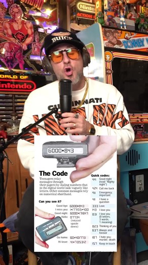 Who remembers pager codes?! Had our own language didn’t we? What was your personal tag? Tuck’s was 23 and Will’s was 88. #Nostalgia #90s #GoodTimes