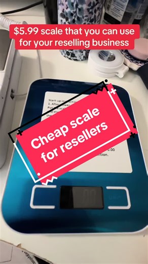 A scale is a must have for Reseller at any level. You will be losing money if you are not weighing your packages when you ship them. This is important for Ebay, Mercari, Depop, Etsy, etc. a postal scale is the best idea, but if you are short on funds, this six dollar scale is perfect