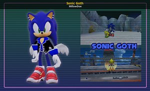Sonic Goth Mod for Sonic Adventure 2 | SA2 Mods