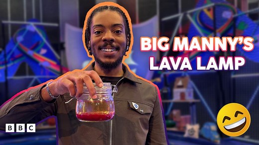 Make a homemade lava lamp with Big Manny