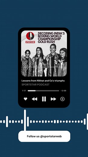 ️ #Podcast | India won four gold medals at the recently concluded Women's #Boxing World Championships. Lavanya Lakshminarayanan is joined by Jonathan Selvaraj and head coach Bhaskat Bhatt to contextualise this historic feat. Listen here: spoti.fi/3ZMReHs #SportstarPodcast | Sportstar | Facebook