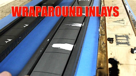 Unique Fingerboards with Wraparound Inlays CNC Woodworking