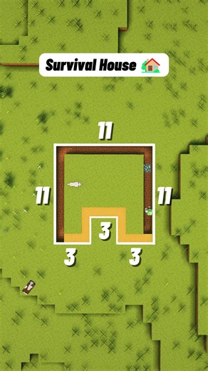 Minecraft: Simple Survival House Tutorial