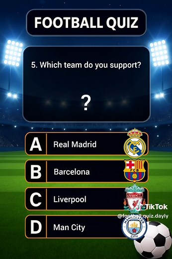 Football Quiz Part 75: Test Your Soccer Knowledge