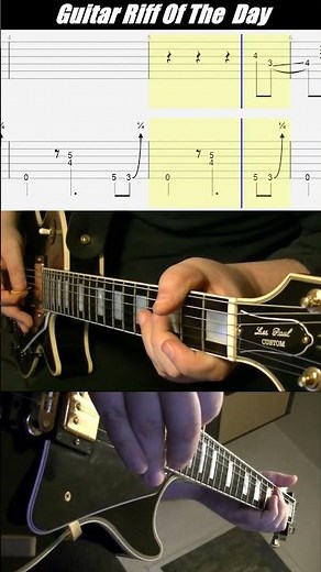 Guitar Tab Feelin' Blue (Drop D) by CCR #guitarriff #guitar #ccr #guitartabs