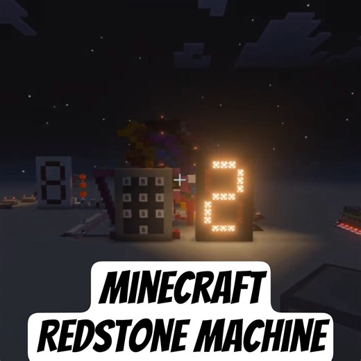 Minecraft Redstone Machine #redstone #minecraft #machine