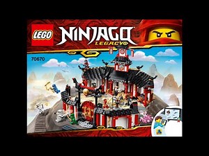 LEGO Instructions | NINJAGO | 70670 | Monastery of Spinjitzu | Legacy