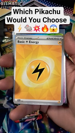 Choose Your Favorite Pikachu Pokemon Card #pokemoncards #pokemon #pikachu