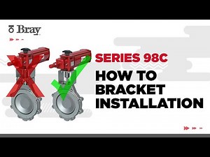 ⚙️ Proper Bracket Installation for Bray 98C Actuator!