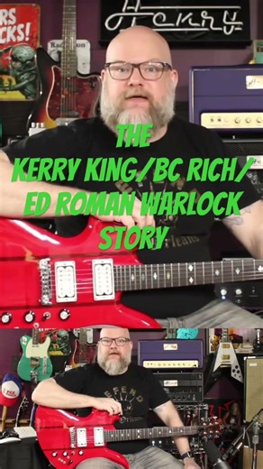 The Kerry King/BC Rich/Ed Roman guitar story #kerryking #slayer #bcrichguitars