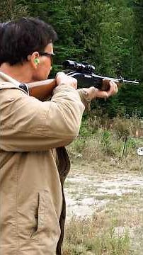 Shooting A Remington 760: Great Hunting Rifle #shootingtime #hunting #remington