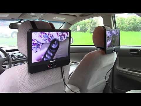 NAVISKAUTO 12" Dual Screen Portable DVD Player Review