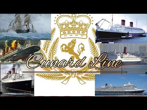 Evolution of the Cunard Line. Evolution of ships [REMASTERED]