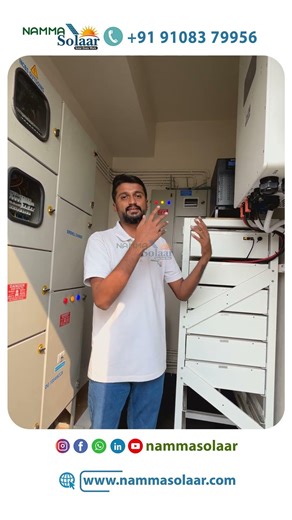 ☀️ 40KW Hybrid Solar System for Villa