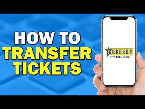 How To Transfer Tickets On Ticketek (Easiest Way)
