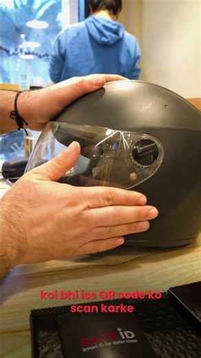 What is SafeiD QR Sticker for bikes, helmets, riders? Safe Life, Ride Safe