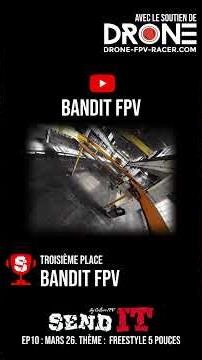 Troisième place du SendIT de Mars ! #DFR #SendIT #freestyledrone
