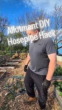 DIY Hose Reel Hack for Your Allotment | Easy & Cheap Garden Fix!