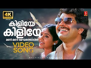 Kiliye Kiliye 4K Video Song | Aa Rathri | Mammootty | Ilayaraja | S Janaki | Poovachal Khader